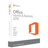 Microsoft Office Home and Business 2016 Win EuroZone Medialess Swedish (SE) 